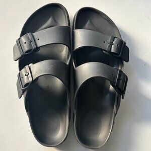 Birkenstock Arizona Essentials EVA Sandals Gray EU 38 Insole 9.65" W7-7.5/M5-5.5